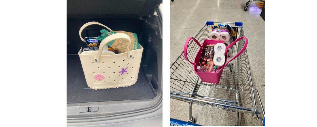 Tu Gloop Bag también sirve para las compras del supermercado