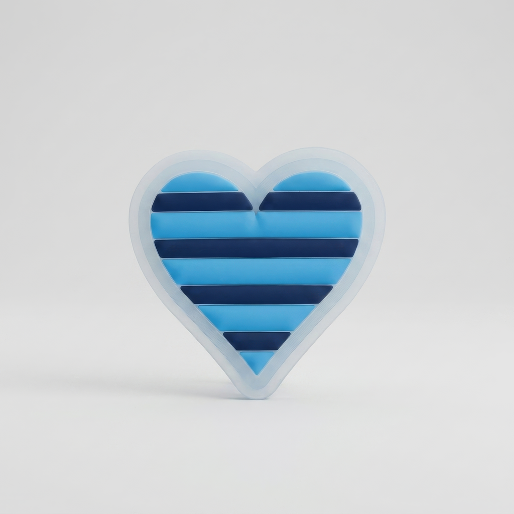 Gloopet Corazón Celeste