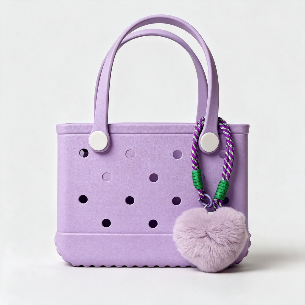 Fluffy Corazón Lavanda