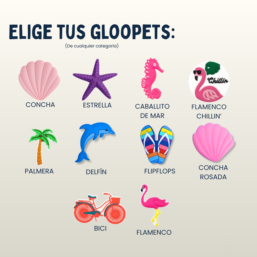 Set 1 Maxi Bag + 4 Gloopets