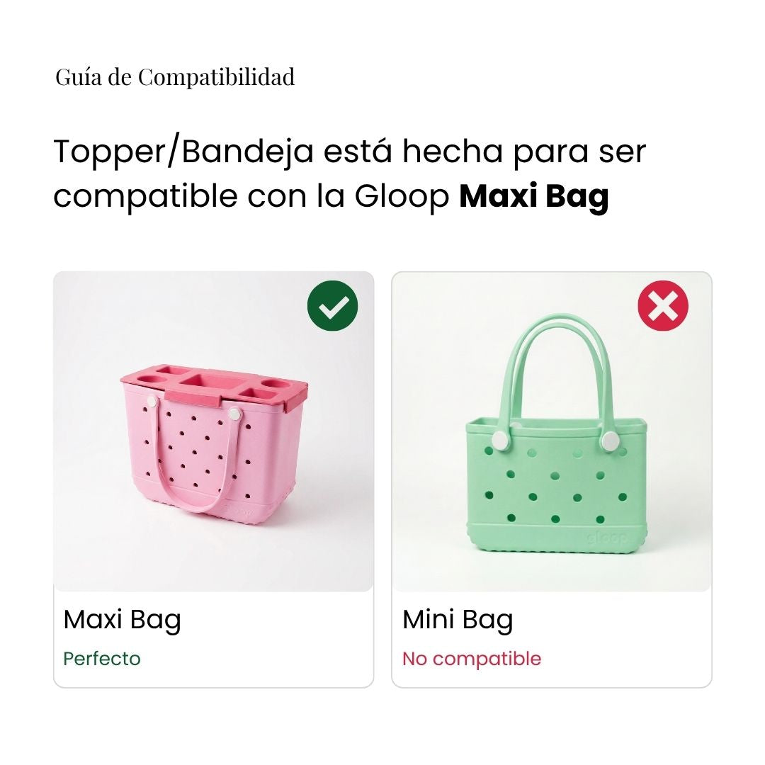 Bandeja Topper Fucsia - Maxi Bag